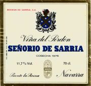 Navarra_Senorio de Sarria_Vina del Perdon 1976